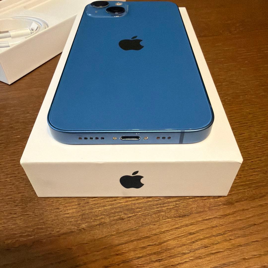 Apple iPhone 13 ブルー 本体 128GB - メルカリ
