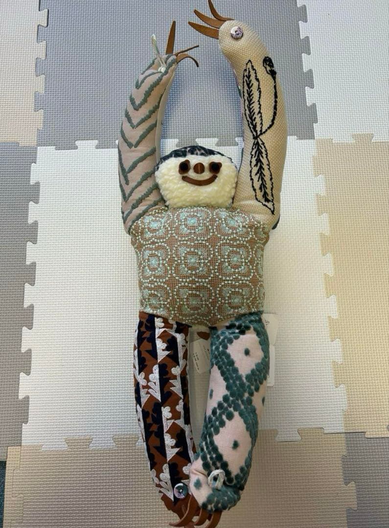 最終値下げ　新品未使用　コノメカマン　ミナペルホネン　動物クッション コノメカマン konomekaman ネイビー ミナペルホネン ぬいぐるみ - メルカリ